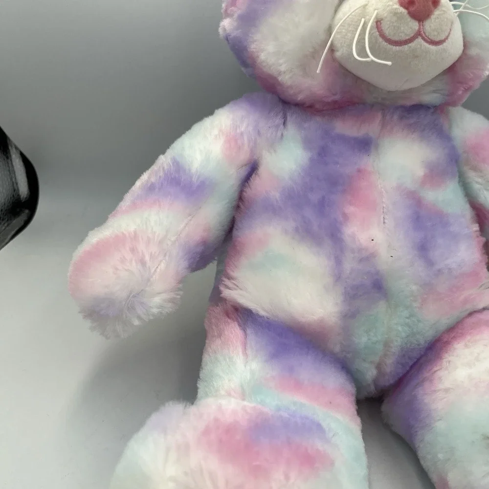 BUILD-A-BEAR' TYE DYE PASTEL CAT 16‎ INCHES